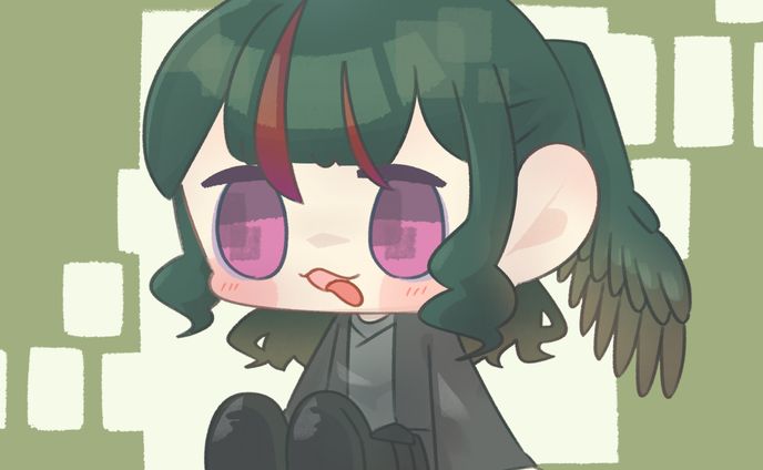 お座りぬいイラスト