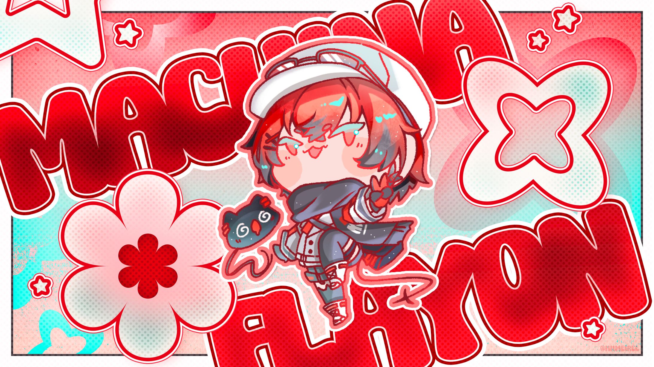 Machina X Flayon | Chibi Layout-1