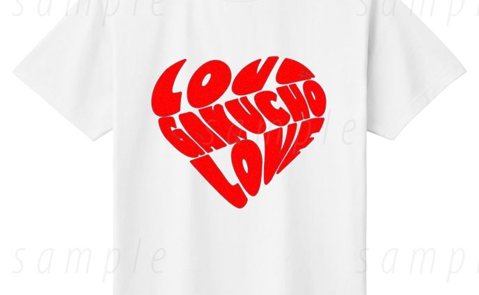 Tシャツ　ハート