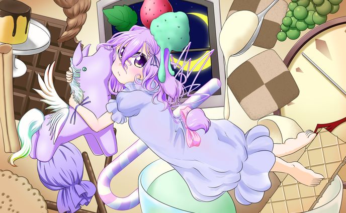 オリジナル「お菓子の夢でおやすみなさい。」