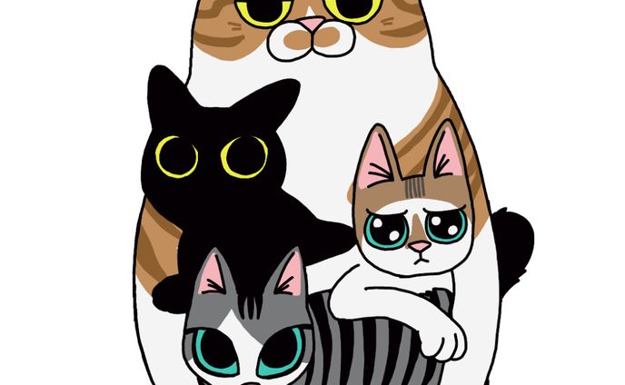 猫イラスト