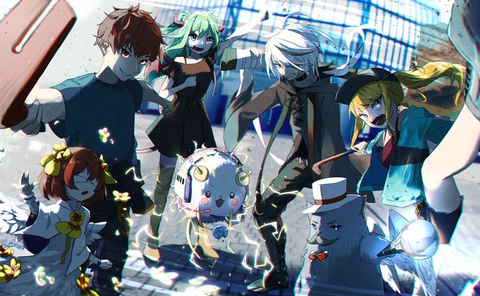 PBW / 《七曜の戦》 複数バトルピンナップ / イツカ・ユメ様 / 『未来の守護者達』