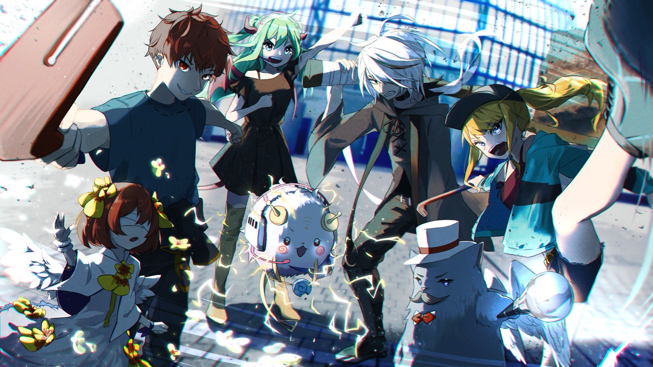 PBW / 《七曜の戦》 複数バトルピンナップ / イツカ・ユメ様 / 『未来の守護者達』-1