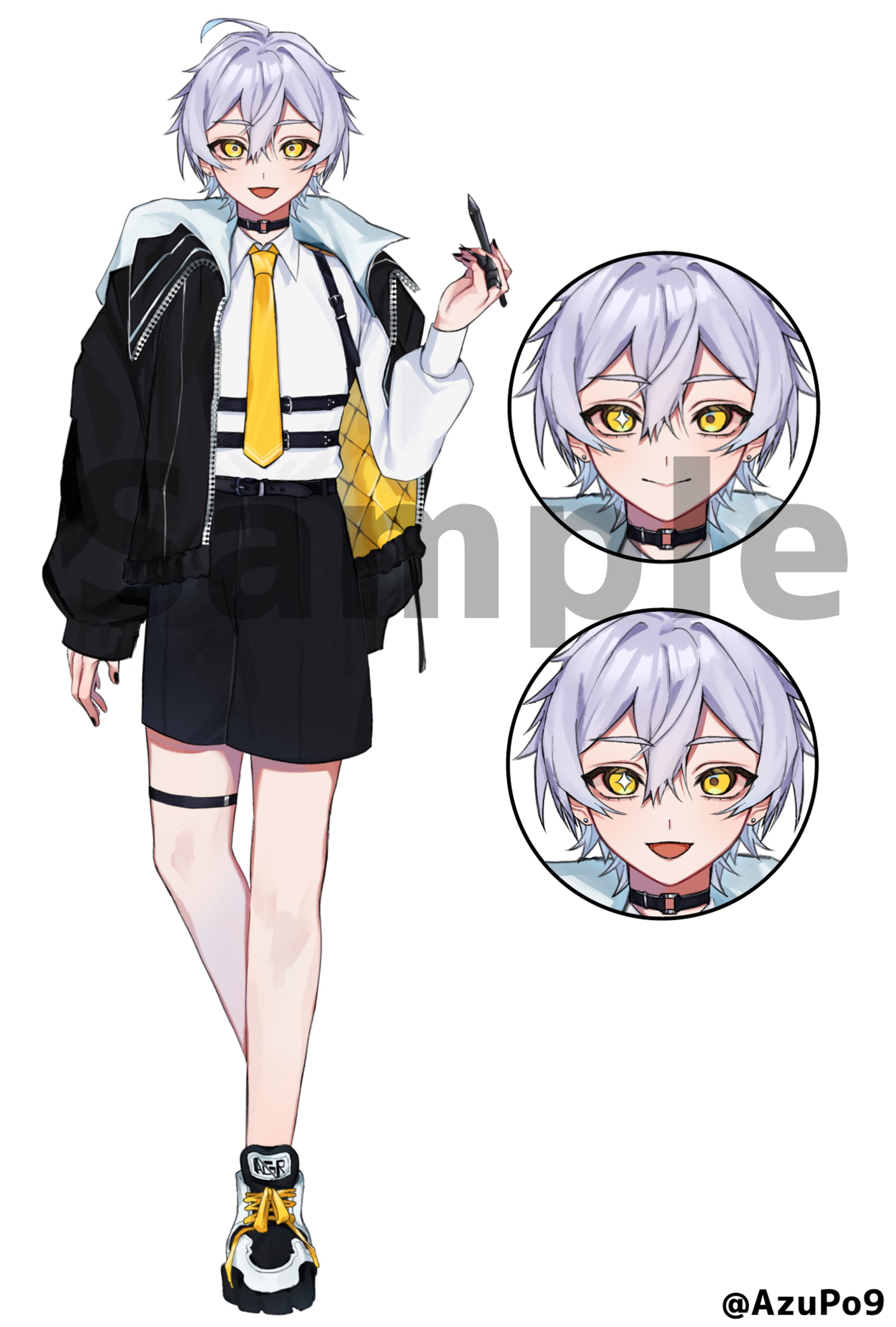 立ち絵 /天霧蓮-1