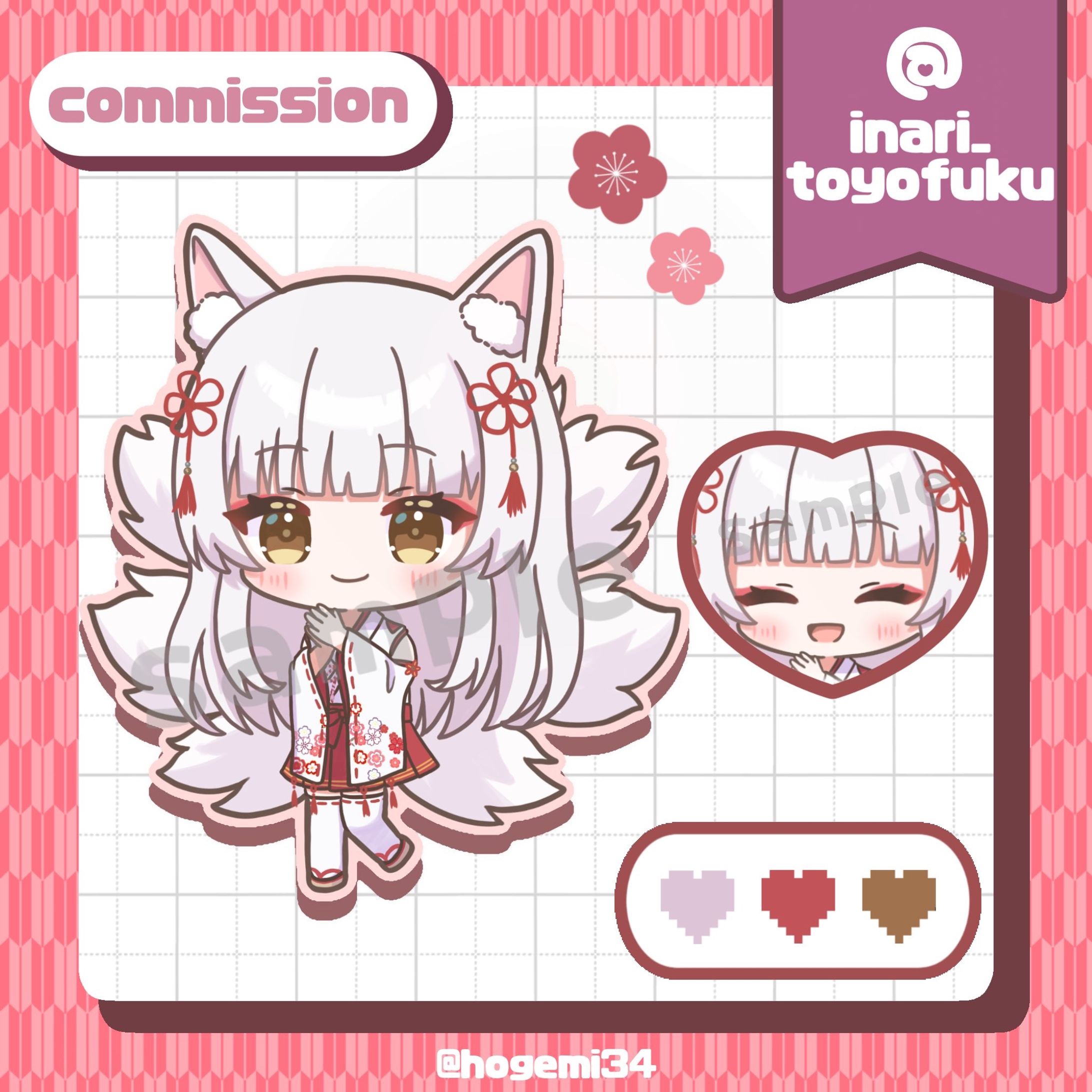 tolico所属 豊福いなり様 ミニキャラ-1
