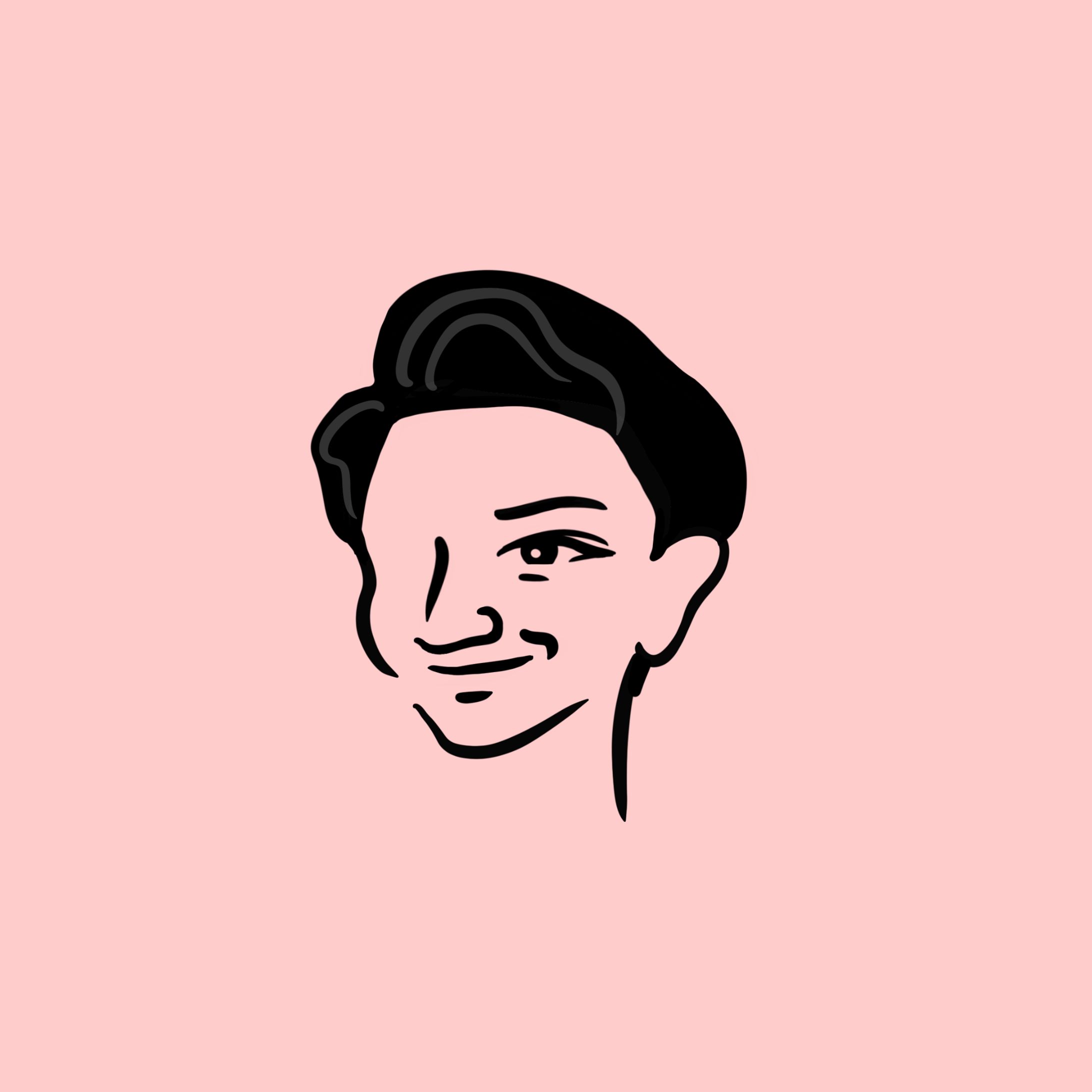似顔絵制作-1