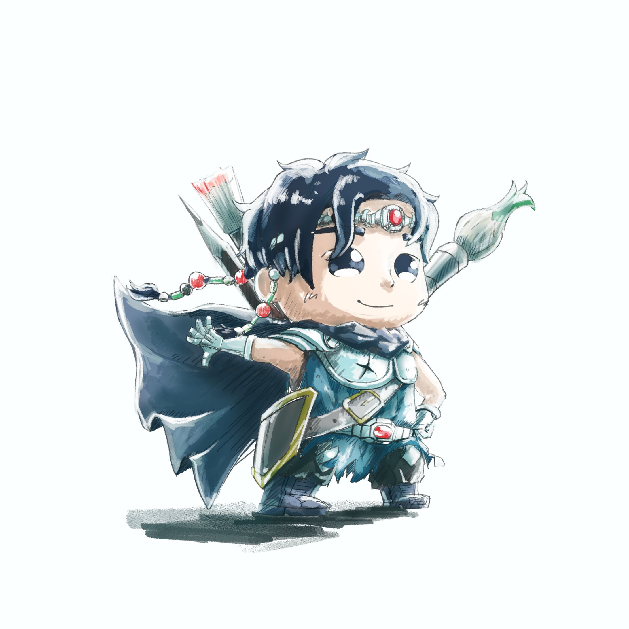 【キャラクターアイコン】お絵描き勇者-1
