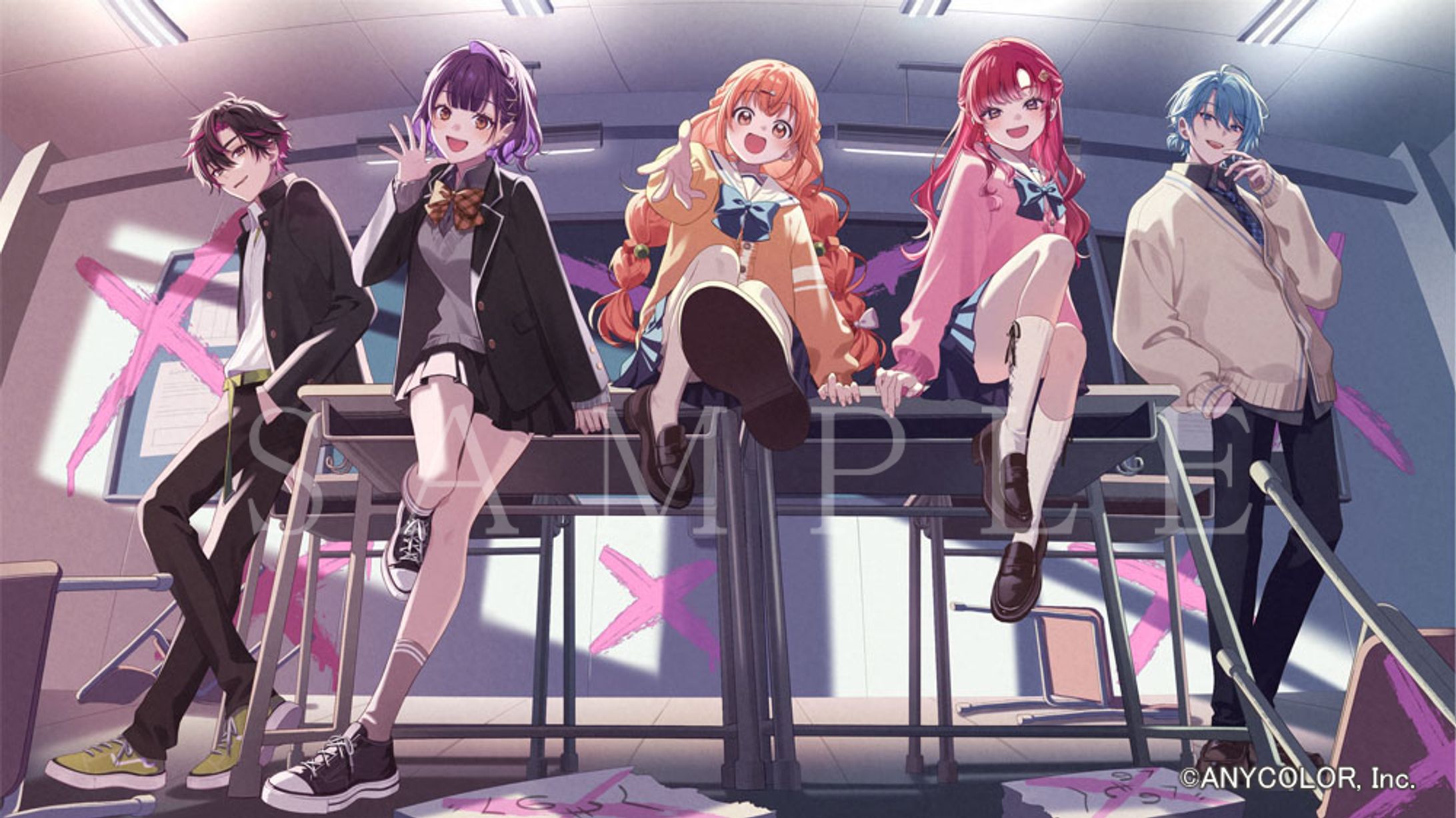 【にじさんじ/Speciale】「 チュルリラ・チュルリラ・ダッダッダ！」 歌ってみたMVイラスト-1