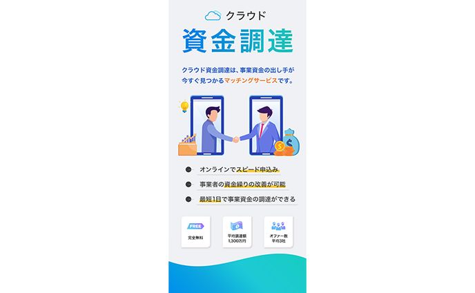 バナー：クラウド資金調達
