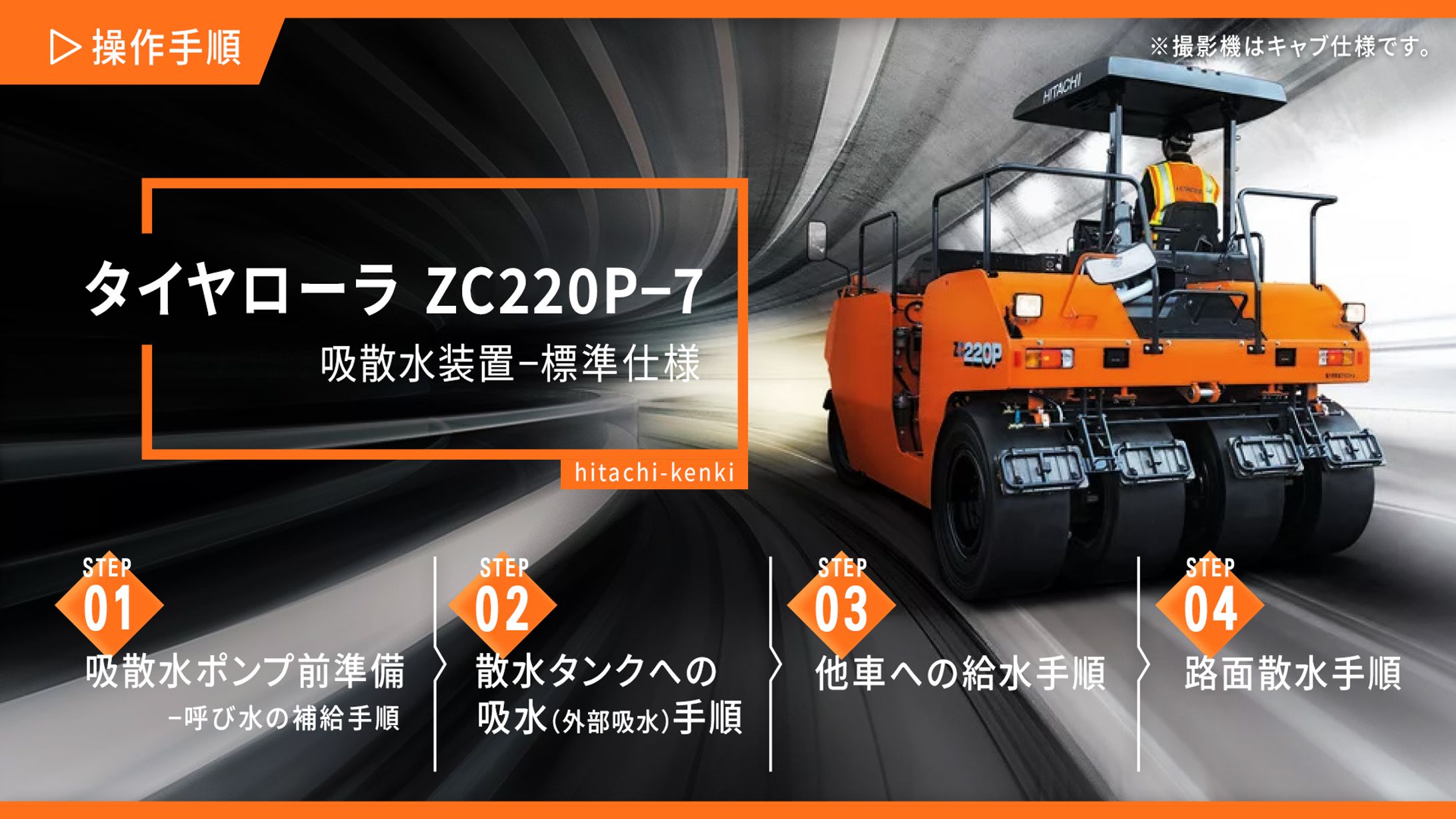 日立建機　使用手順説明-1