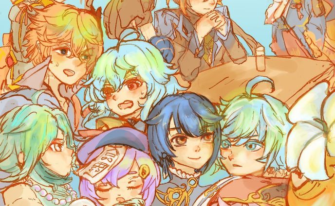 原神ほぼ一周年！
Liyue 1/2 🤩

#原神1周年 #原神イラスト #原神 #genshinimpactfanart #lumine #aether #genshinimpact #ilustración #digital #digitaldrawing #art #colorful #drawing #painting #dibujo #иллюстрация #イラスト#digitalart #illustration #dibujodigital #instaart #clipstudiopaint #liyue #璃月 #xingqiu #yanfei #kazuhafanart #kazuhagenshinimpact #kazuha