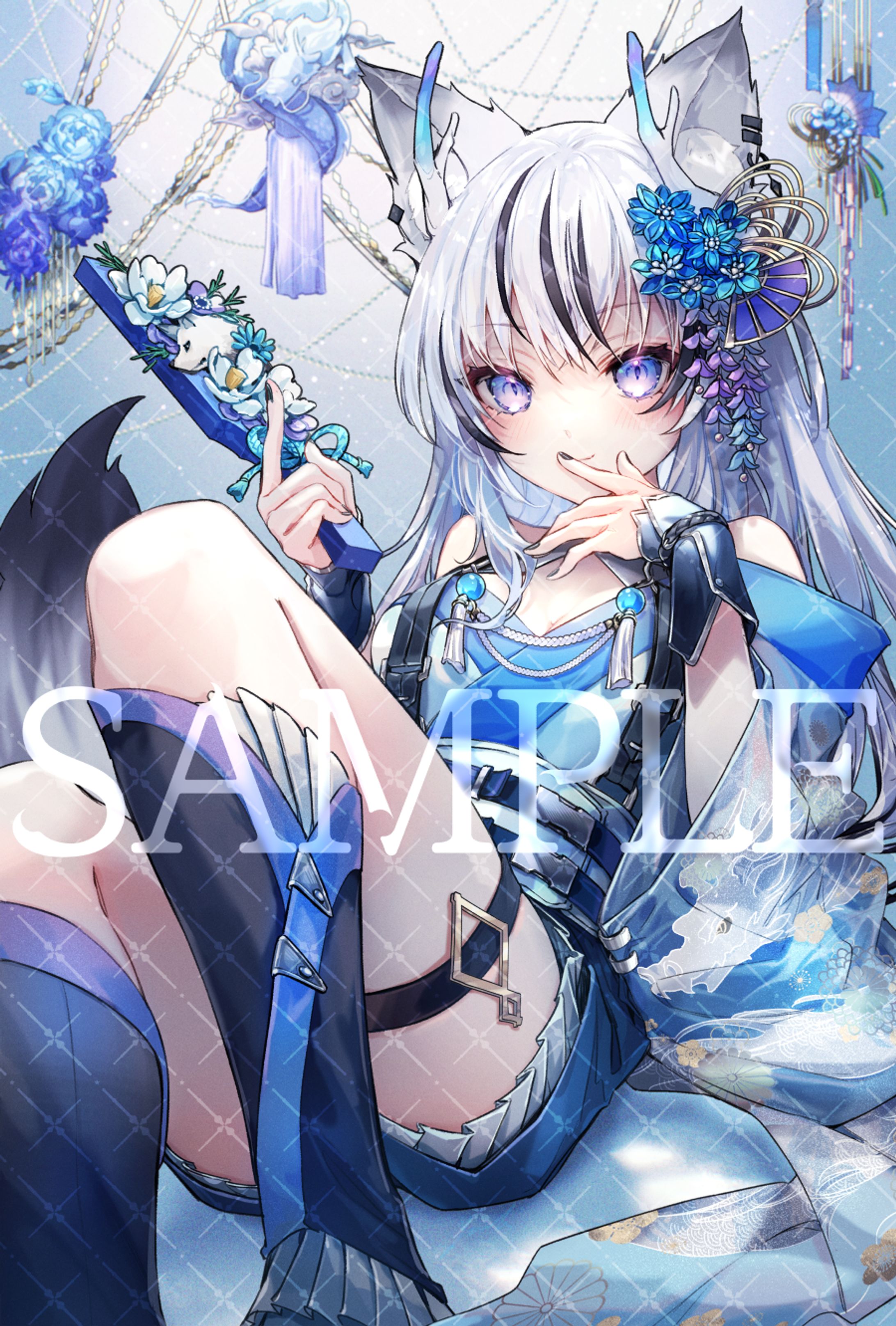 Vtuber望田れんさん2024年賀ビジュアル-1
