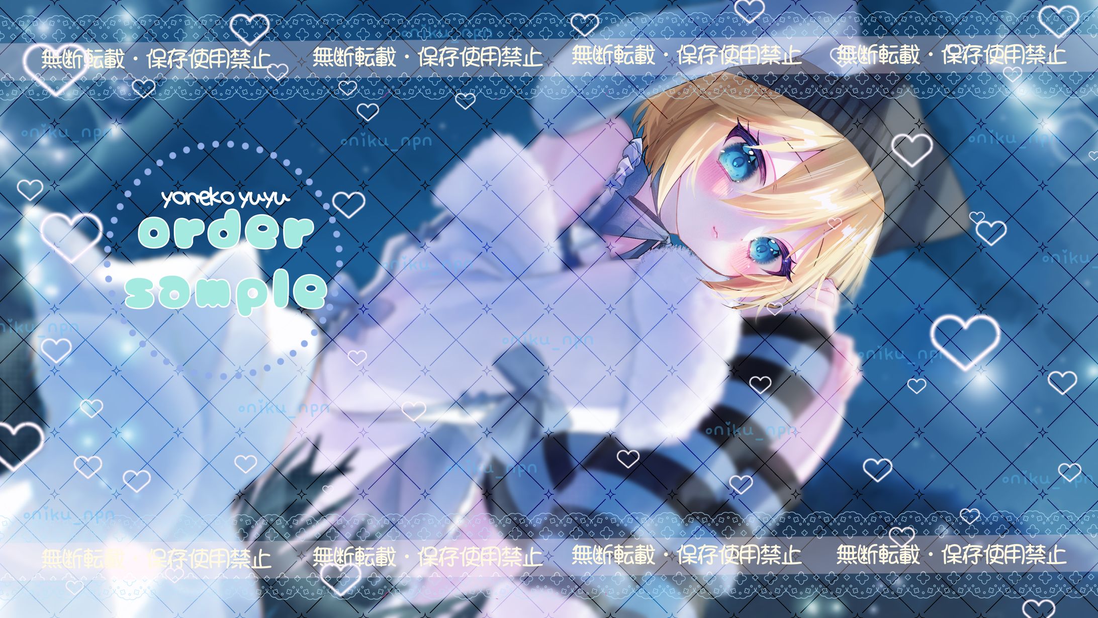 Vtuber夜猫ゆゆ様　FANBOX 壁紙-1