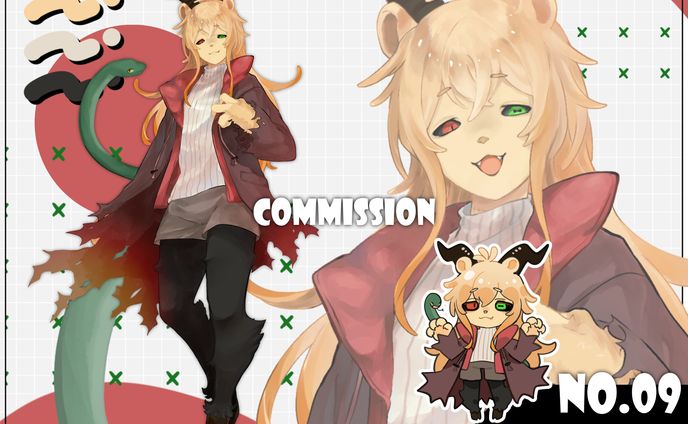 COMMISSION-10 立ち絵