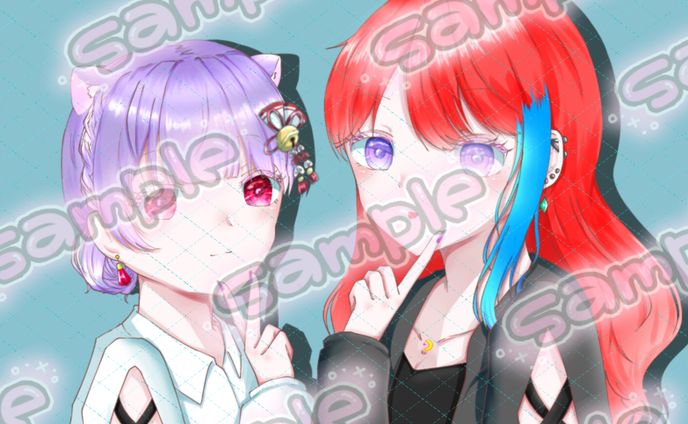 女の子同士のツーショ📸