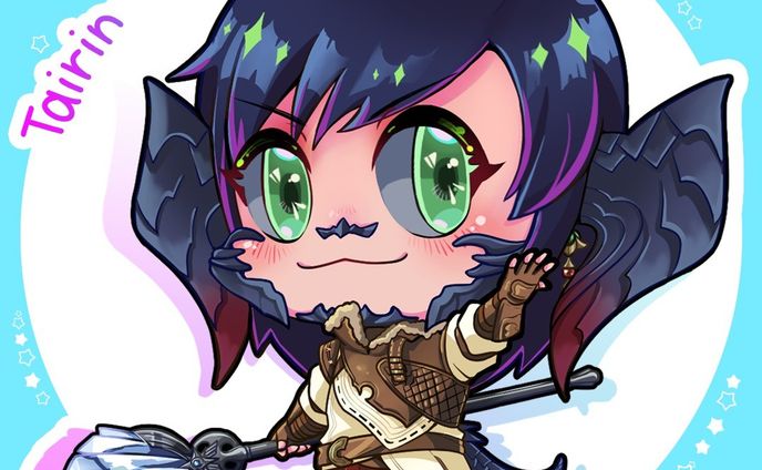I wanted a chibi keychain of my Warrior of Light and so I did this x3 

✨If you want an SD character drawing of your OC like this, DM me for more commission info :D 

✨Also available for keychain/standee on-demand orders.

#ffxiv #xaela #wol #oc #ff14 #アウラ ＃セラ ＃アウラゼラ