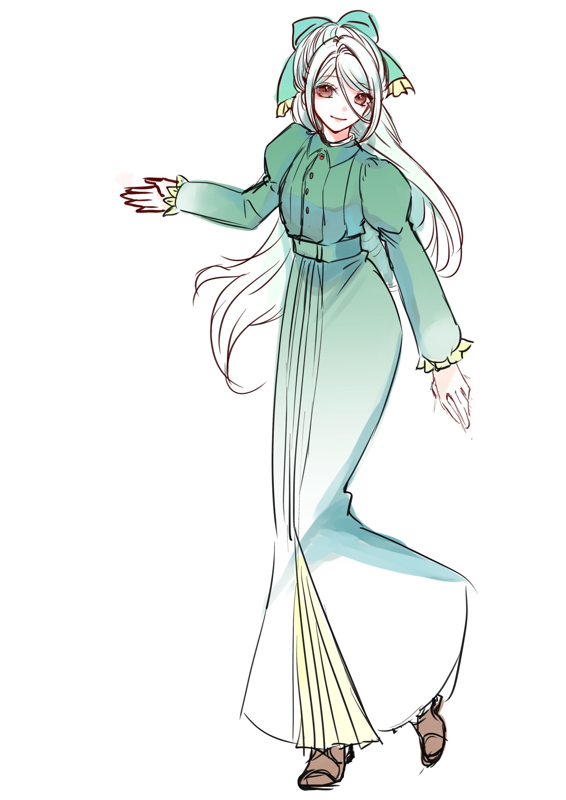 【野菜娘】イラストラフ-1