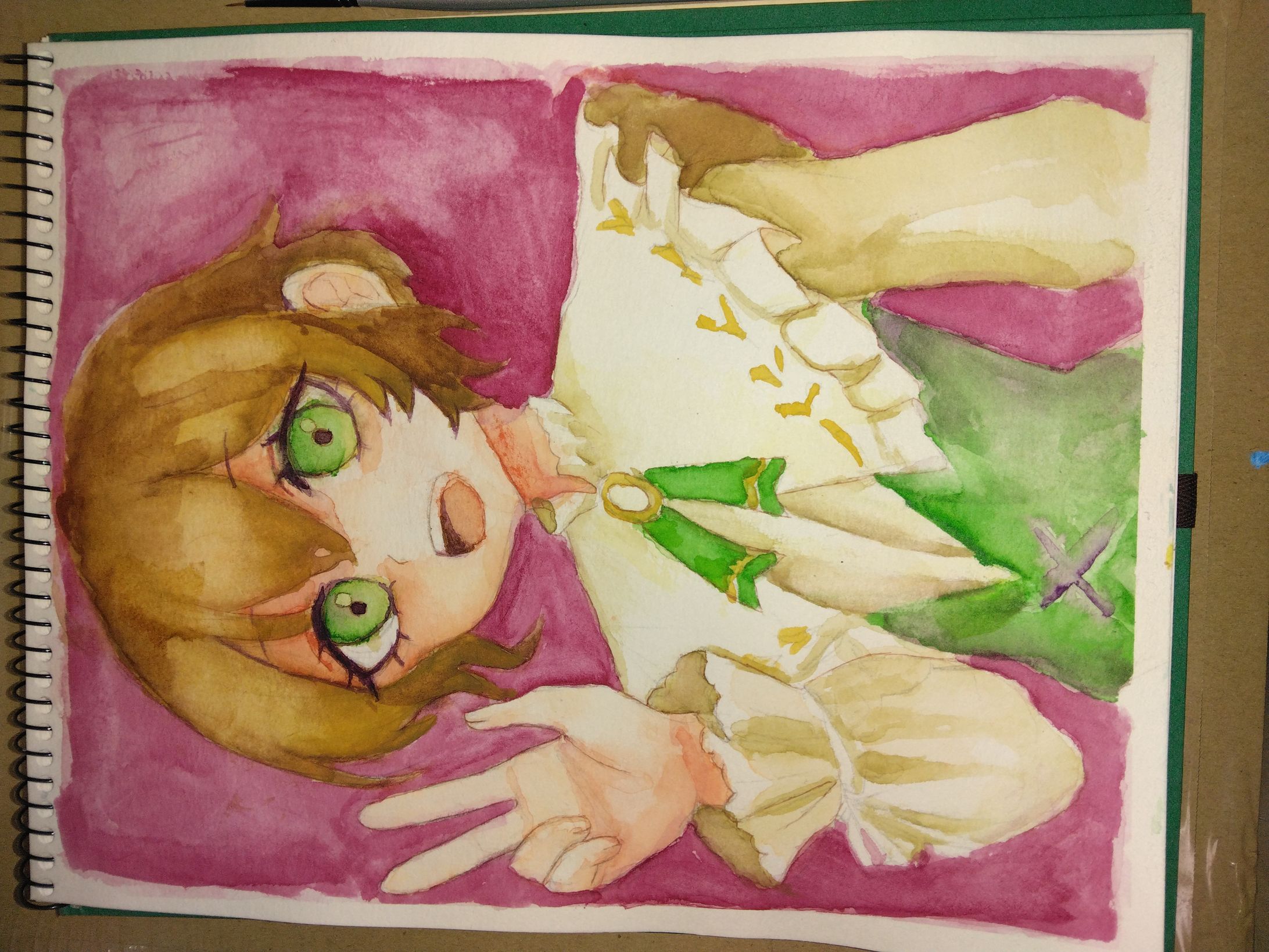 アナログ-透明水彩画-1