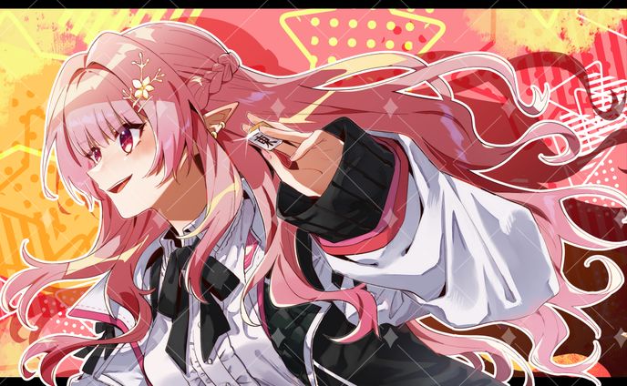 【にじさんじ/える】サムネイルイラスト