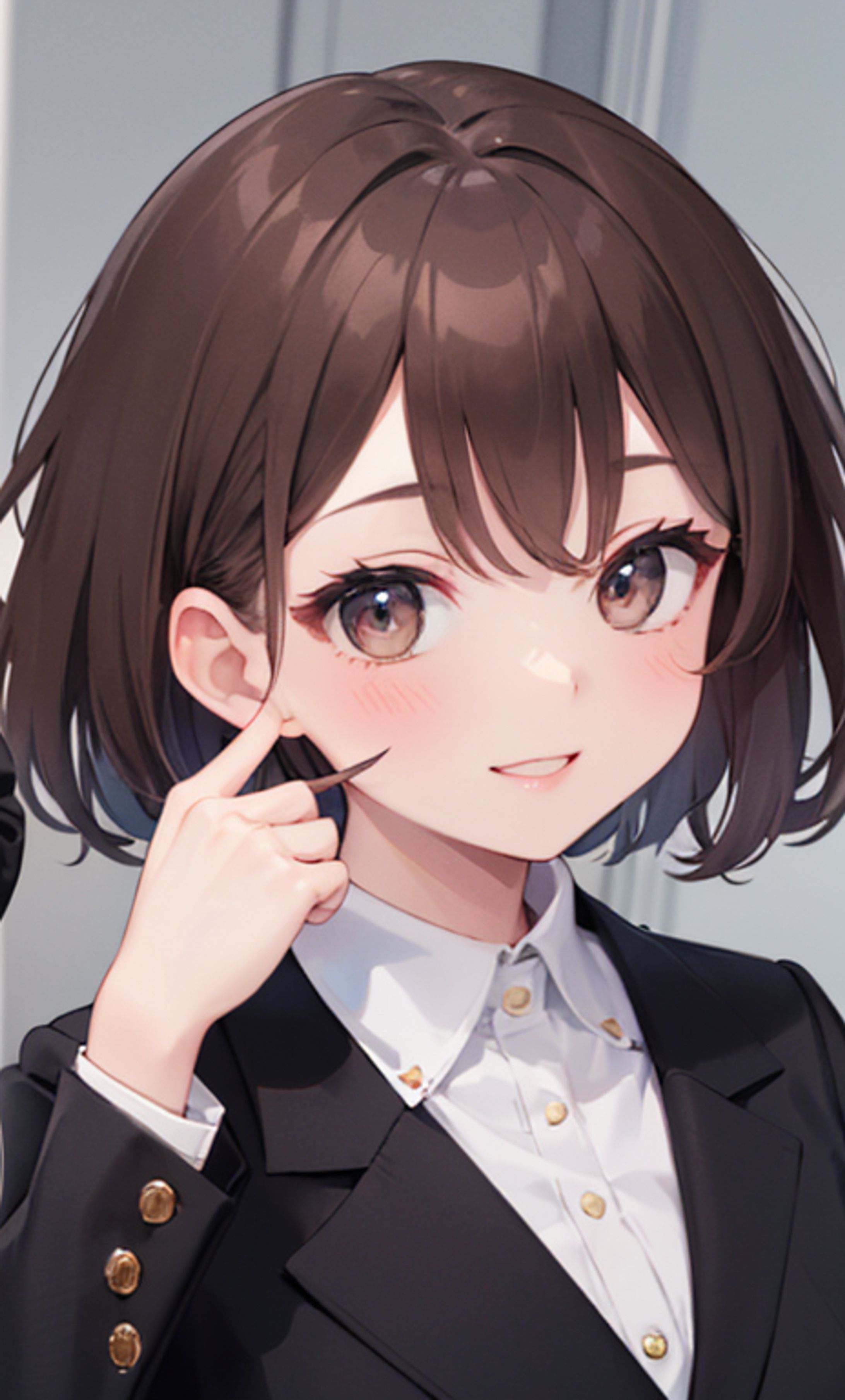 AIを使用した美少女画像-1