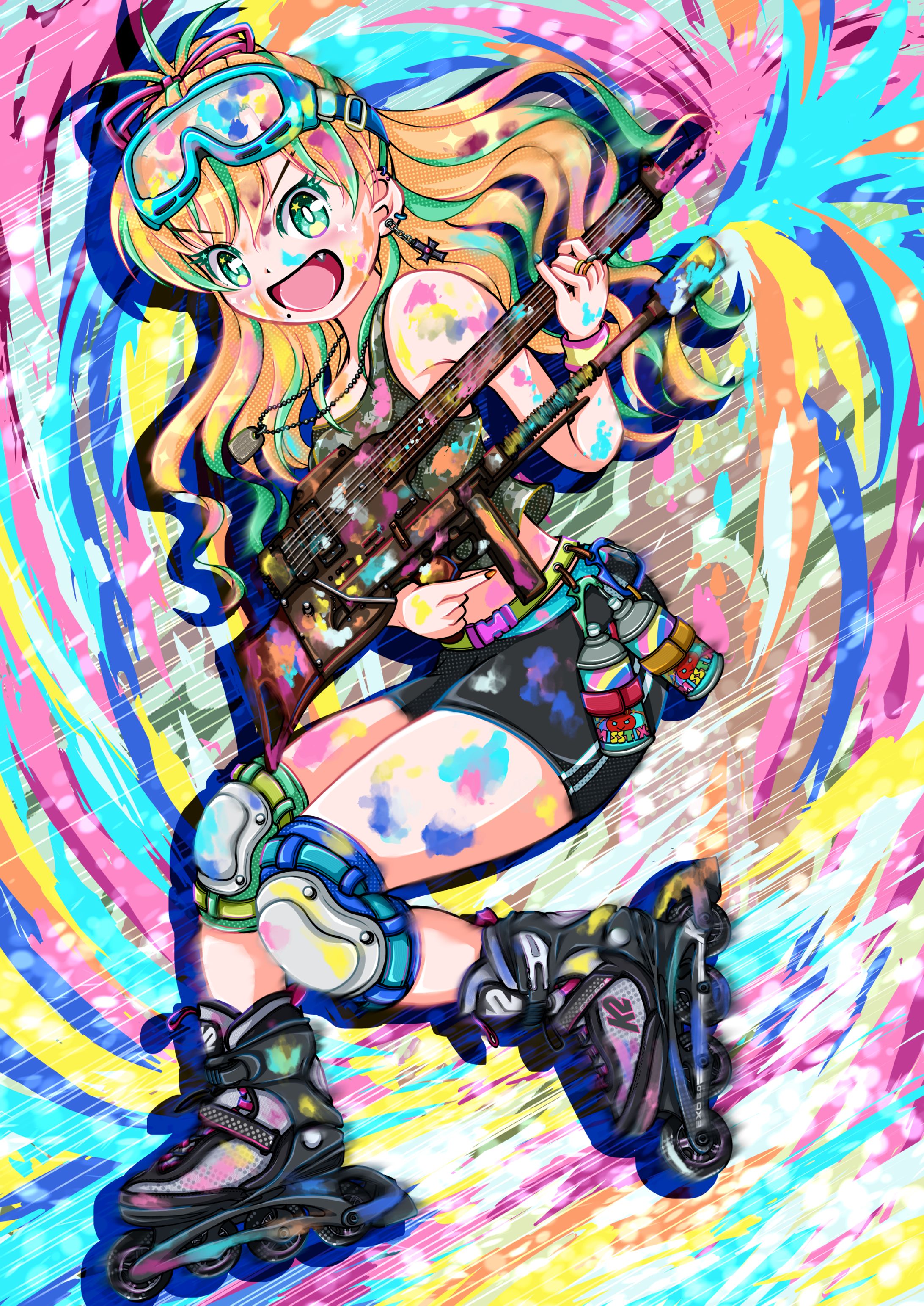 ローラースケート（オリジナルキャラクター）-1