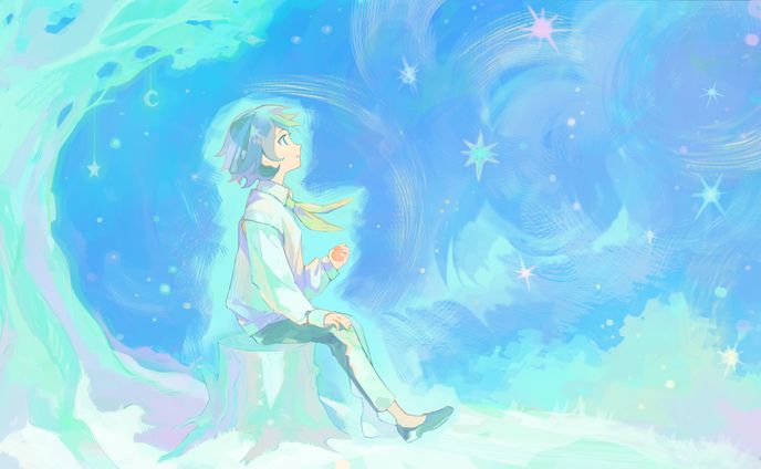 ポスター、オリジナル楽曲mvイラスト