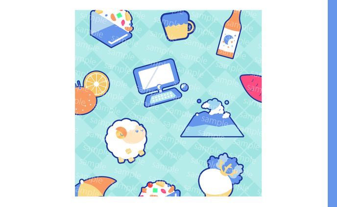 【待受画像】夢乃むぅこ様グッズデザイン