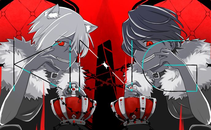 歌ってみた動画用イラスト