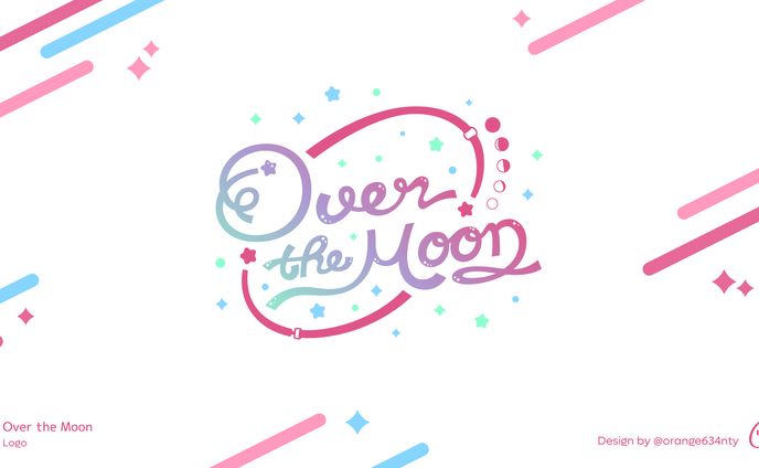 Over the Moon、ライブロゴ