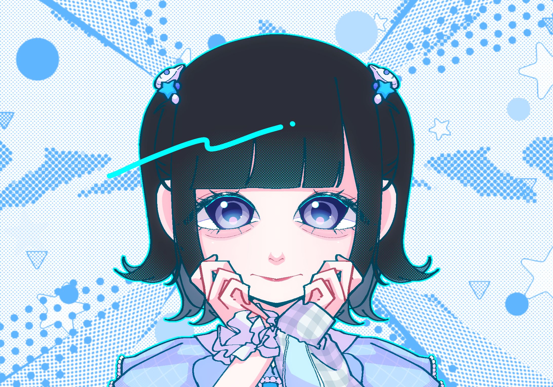 雨眠しずく生誕アルバム表紙イラスト2025-1