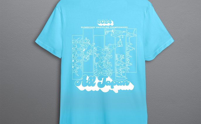 【T シャツデザイン】 2024年全日本大会記念Tシャツ