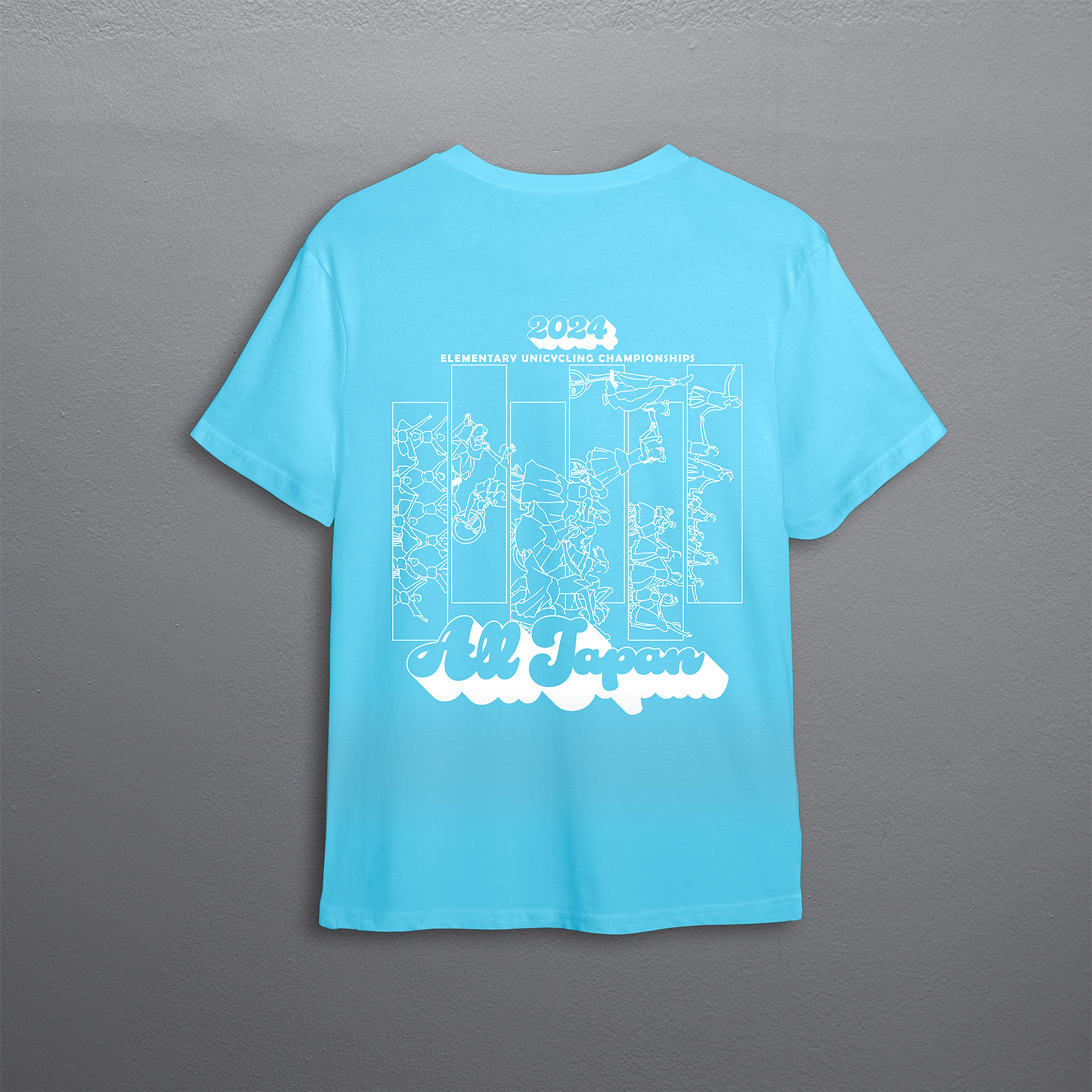 【T シャツデザイン】 2024年全日本大会記念Tシャツ-1