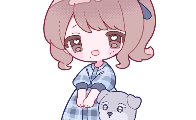 個人観賞用イラスト