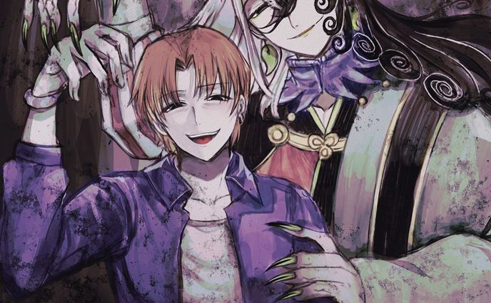 蘆屋道満と龍之介
#Fate #illustration #イラスト #clipstudiopaint #FGO