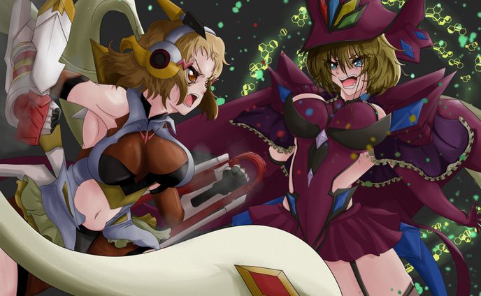 「世界を壊す歌がある！」 「つなぐこの手が、私のアームドギアだ!!」