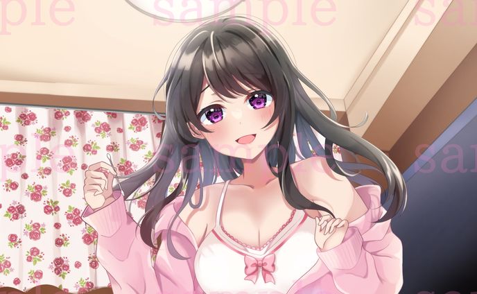 【一枚絵】音枝優日様　ASMR作品