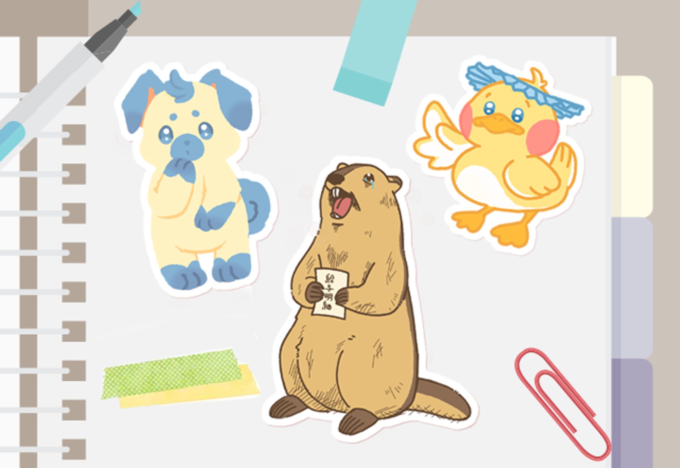 オリジナルステッカー-1