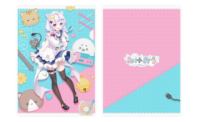 BACKGROUND DESIGN & GOODS DESIGN┊︎みけおう