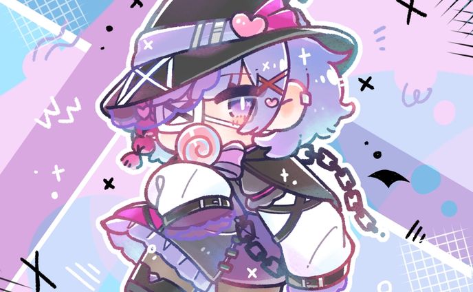 イラスト、zetaももち