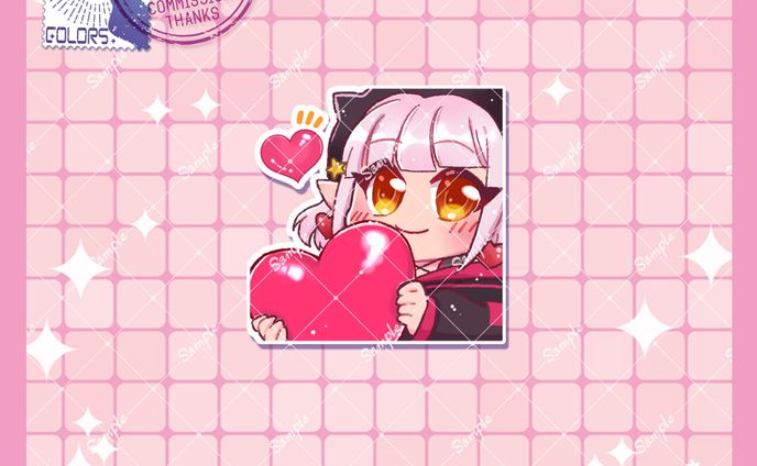 レイラ・マグノリア様　サブスクリプションスタンプ作成