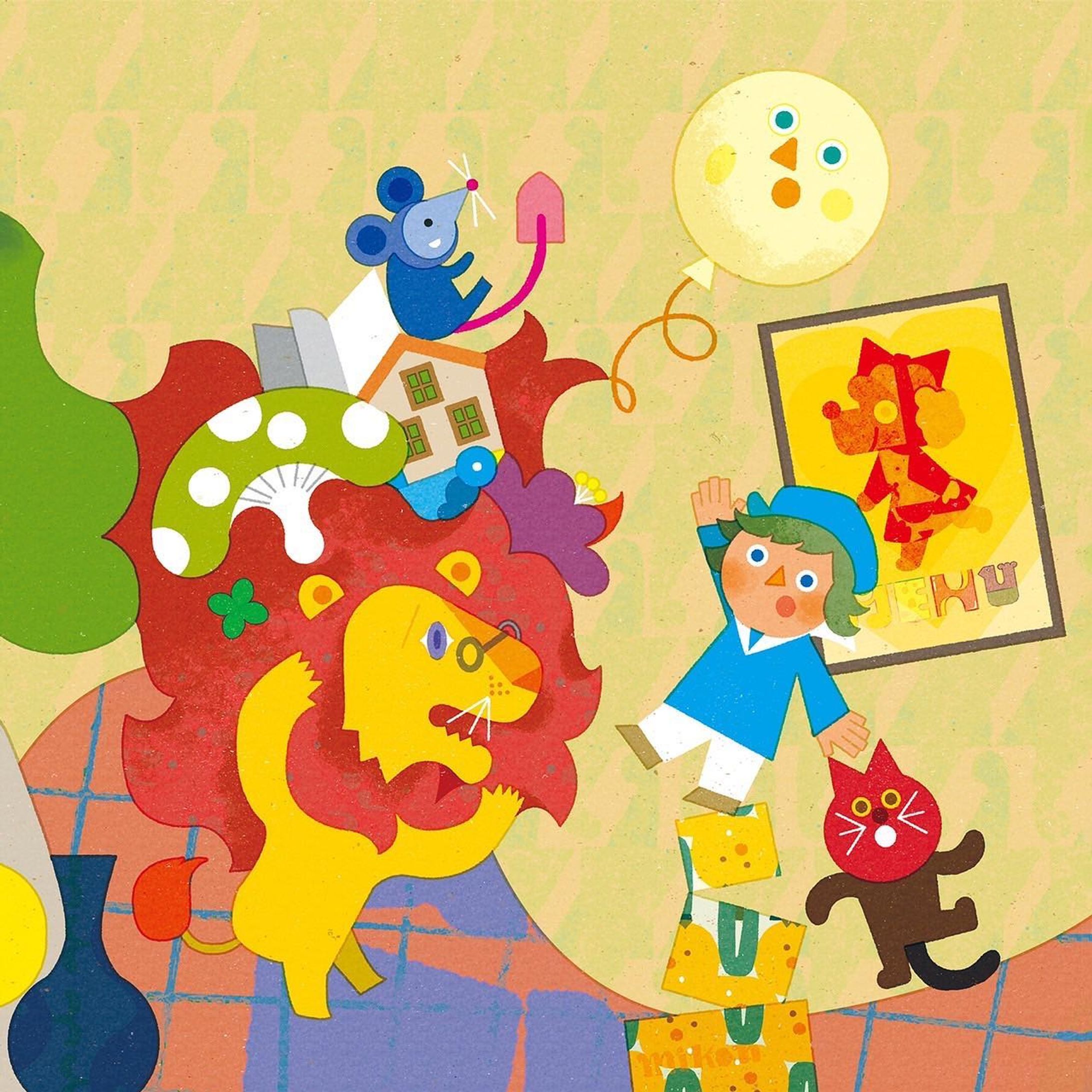 .
ロシトロカ個展
『 SHORT SHORT CAKES』

6/10「コンガラガッタ・ライオン」
長い一枚絵をケーキのように切り分けて小さな物語が生まれました。
.
.
－－－－－－－－－－－－

ロシトロカ個展
『 SHORT SHORT CAKES』

OPA gallery ( @opagallery )
2022 6/24(fri)－6/29(wed)
open11:00 ｰ 19:00(最終日17:00まで)

－－－－－－－－－－－－

#ロシトロカ #lositoloca
#イラスト #イラストレーション
#illust #illustration #illustrator
#illustrationworks #animal
#animalillustration 
#childrenillustration #🐺🐏
#exhibition #個展 #表参道
#gallery

#個展cakes-1