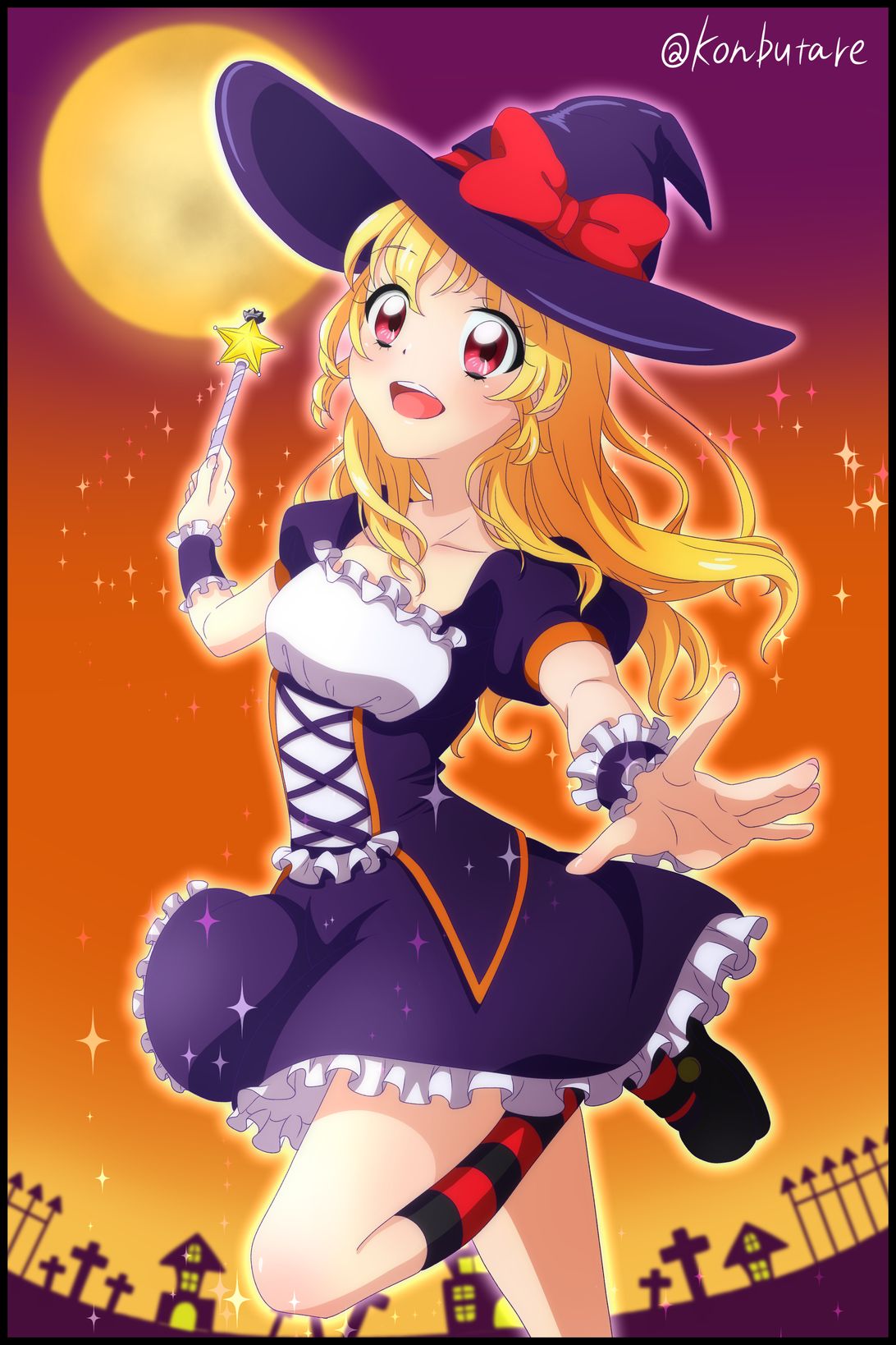 【値下げ】アイカツ ナイトメアハロウィン いちご、あかり、スミレ、ひなき フル 551c0b44015742a9140b9bebd66c16