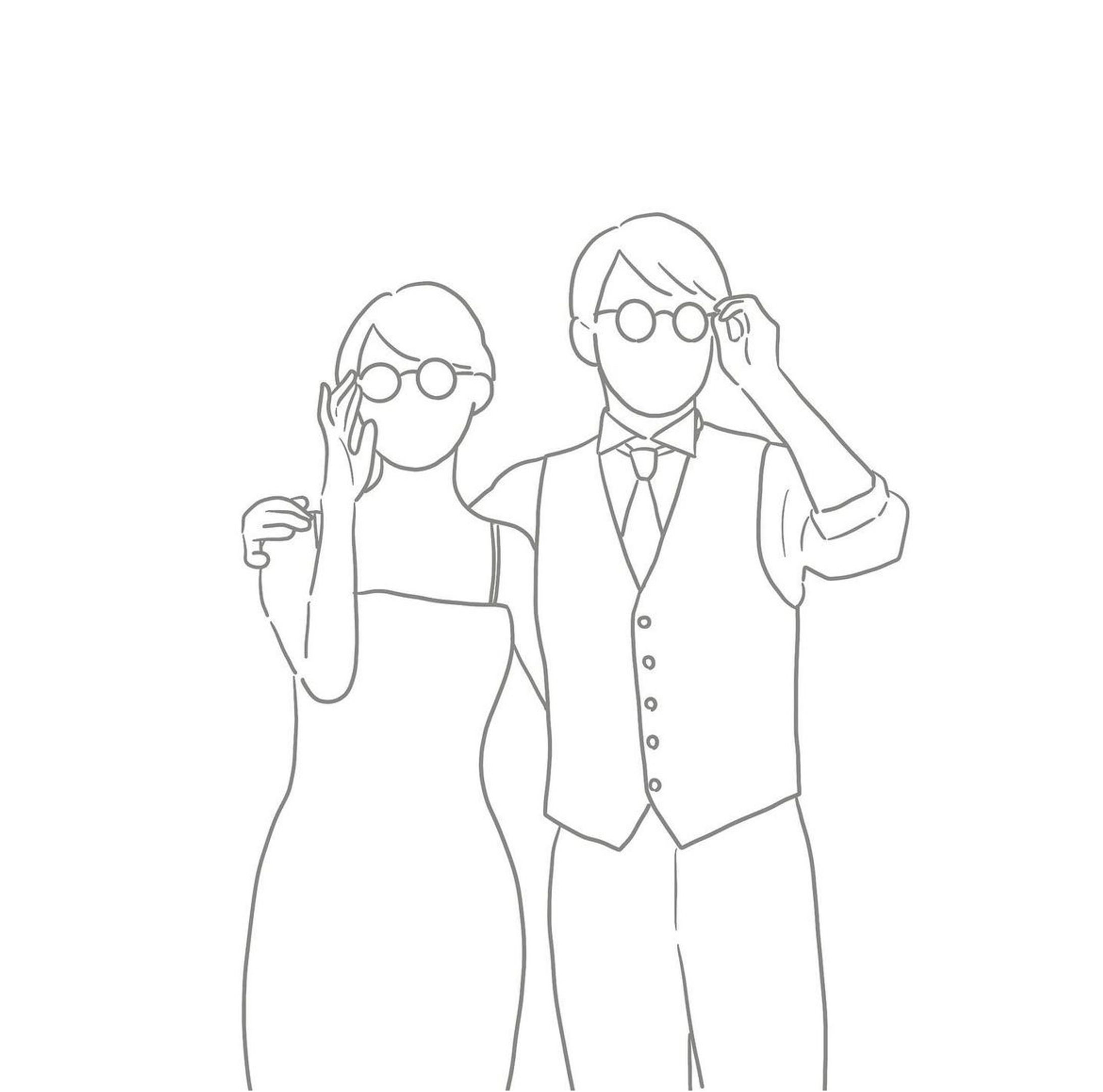 前撮り　洋装-1