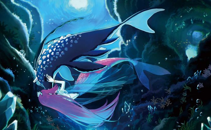 イラスト／幻獣と人魚