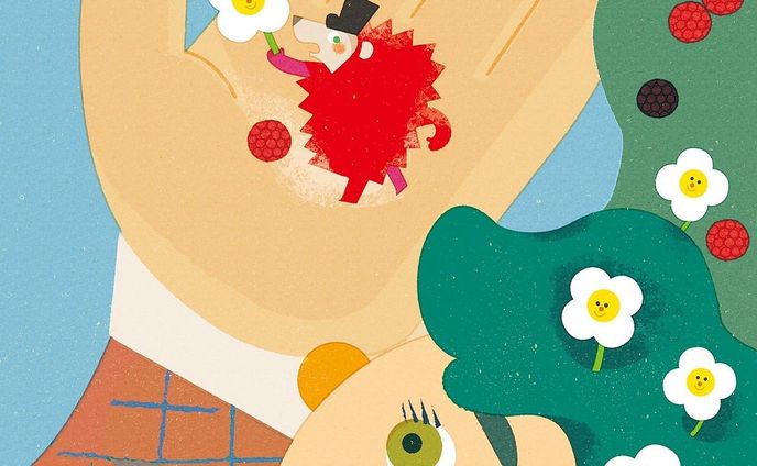 .
ロシトロカ個展
『 SHORT SHORT CAKES』

5/10「ハリネズミの花占い」
長い一枚絵をケーキのように切り分けて
小さな物語が生まれました。
.
.
－－－－－－－－－－－－

ロシトロカ個展
『 SHORT SHORT CAKES』

OPA gallery ( @opagallery )
2022 6/24(fri)－6/29(wed)
open11:00 ｰ 19:00(最終日17:00まで)

－－－－－－－－－－－－

#ロシトロカ #lositoloca
#イラスト #イラストレーション
#illust #illustration #illustrator
#illustrationworks #animal
#animalillustration 
#childrenillustration #🐺🐏
#exhibition #個展 #表参道
#gallery

#個展cakes