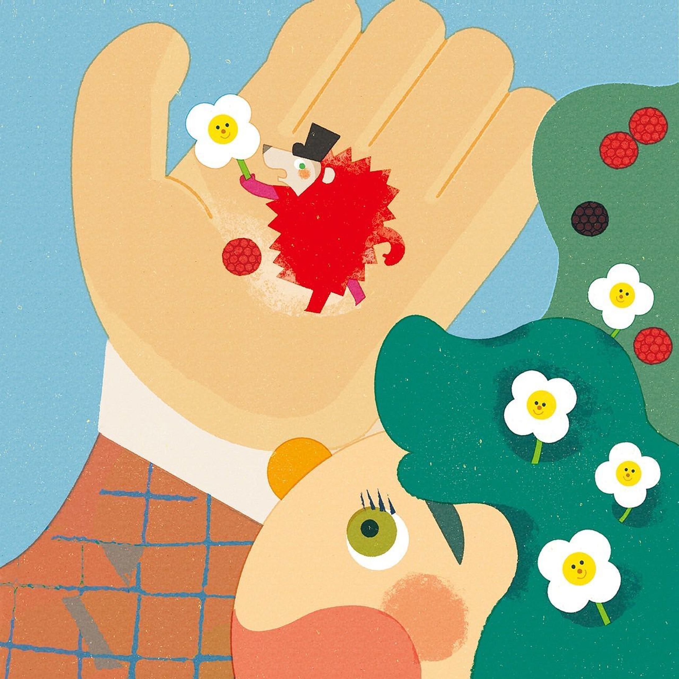 .
ロシトロカ個展
『 SHORT SHORT CAKES』

5/10「ハリネズミの花占い」
長い一枚絵をケーキのように切り分けて
小さな物語が生まれました。
.
.
－－－－－－－－－－－－

ロシトロカ個展
『 SHORT SHORT CAKES』

OPA gallery ( @opagallery )
2022 6/24(fri)－6/29(wed)
open11:00 ｰ 19:00(最終日17:00まで)

－－－－－－－－－－－－

#ロシトロカ #lositoloca
#イラスト #イラストレーション
#illust #illustration #illustrator
#illustrationworks #animal
#animalillustration 
#childrenillustration #🐺🐏
#exhibition #個展 #表参道
#gallery

#個展cakes-1