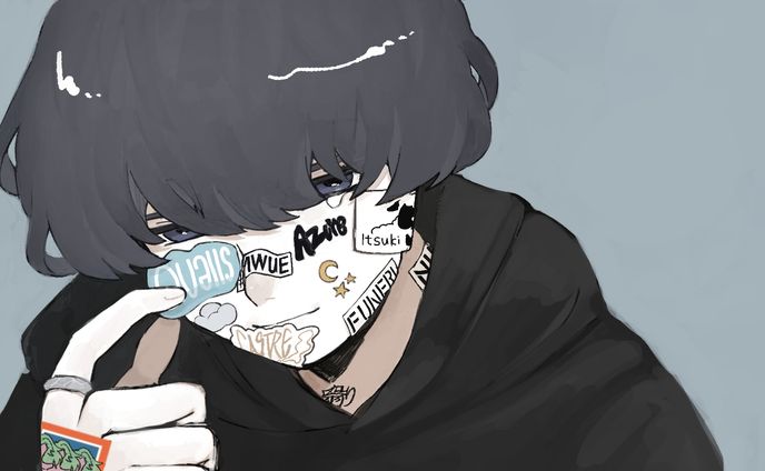 厚塗り、bgm