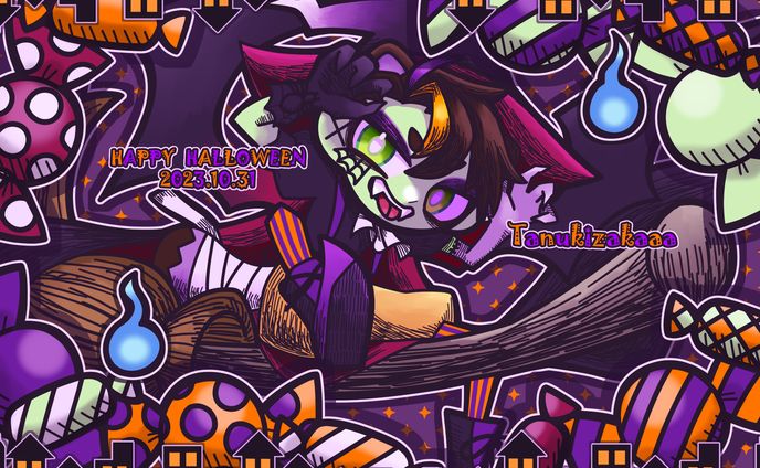 ハロウィンイラスト