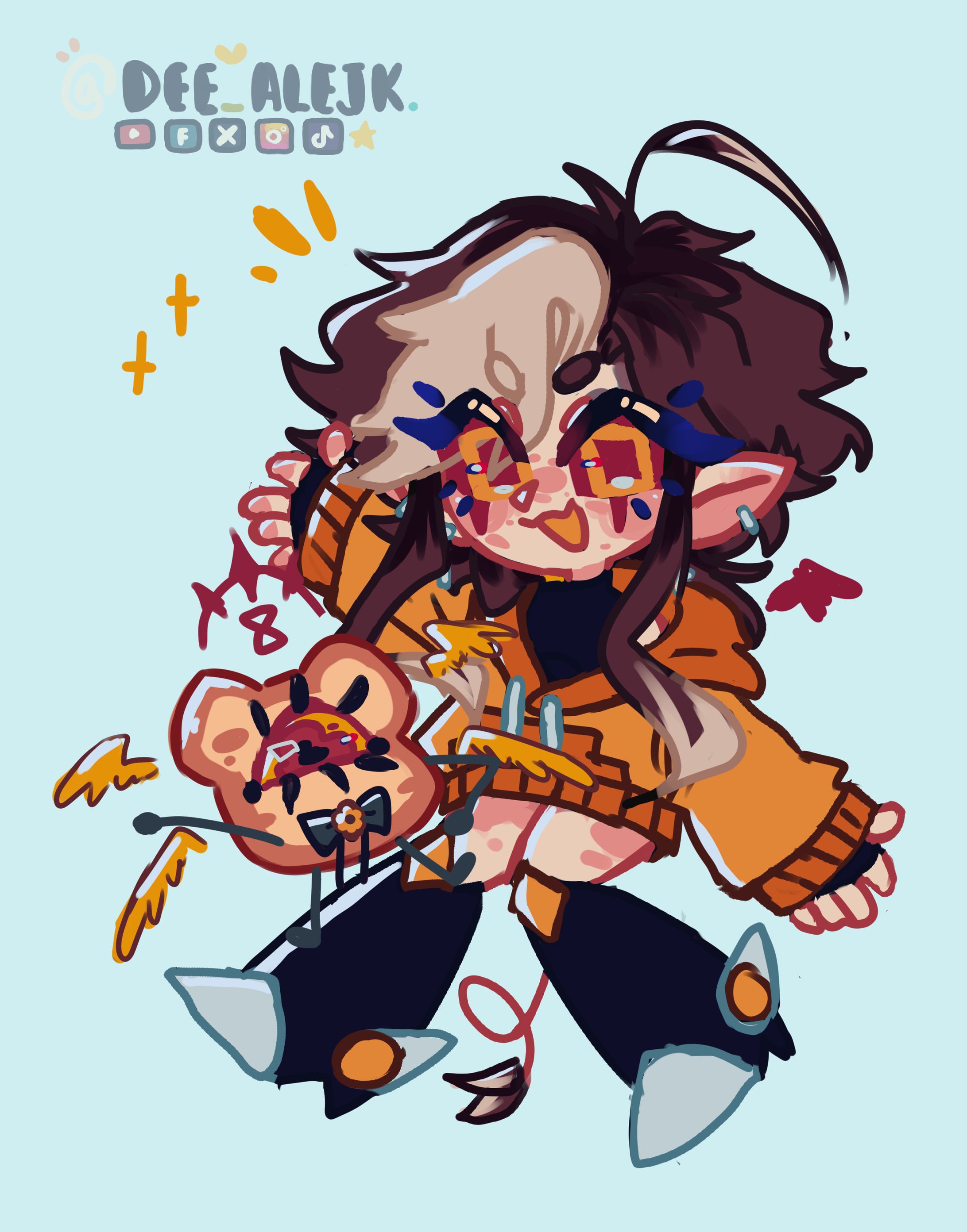Ocs | Chibi  Flat Color-1