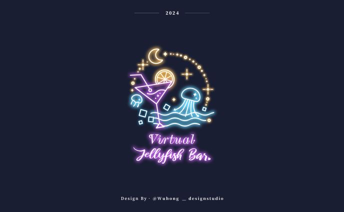 Logo｜Virtual Jellyfish Bar‧拾參